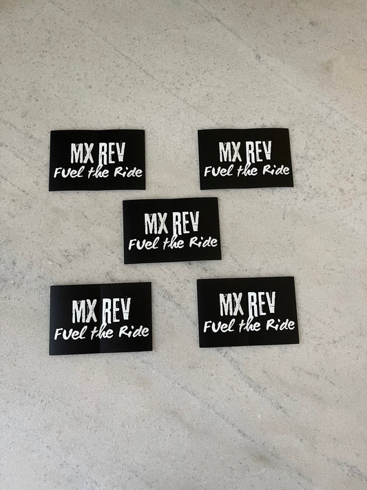 MX Rev Offroad Style Stickers - 5 Pack