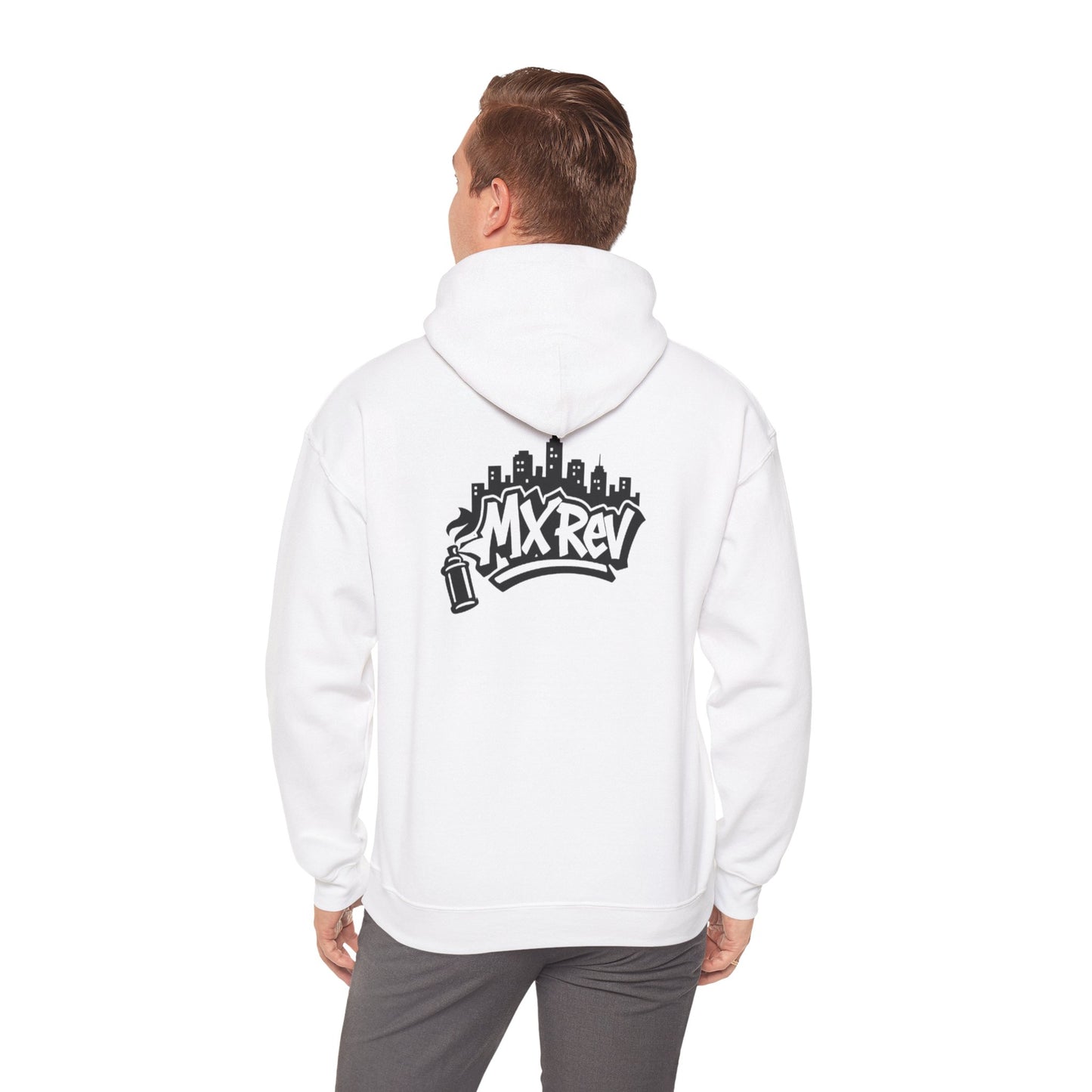 Mx Rev Hoodie - White